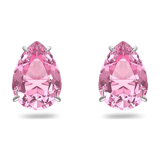 Swarovski Gema korvakorut pinkeillä kristalleilla