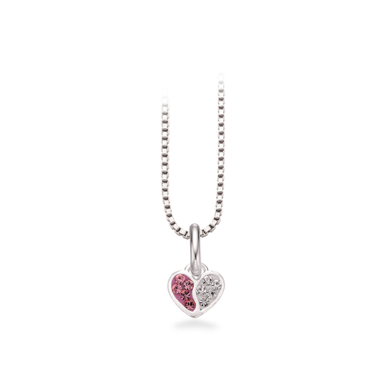 Scrouples Heart Sterlinghopea Kaulakoru Ja Zirkonia 236892