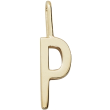Design Letters Archetype Charm 10 mm Gold A-Z P