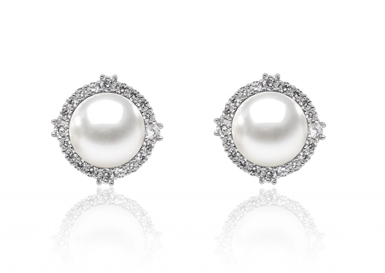 Gaura Pearls -helmikorvakorut KOSK17428E