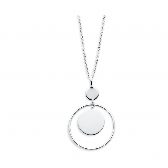 Spirit Icons Lure Pendant 14 Karaatin Valkokulta Kaulakoru S14277-45