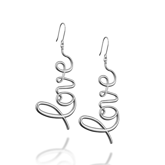 Lumoava Love -korvakorut (isot) L55192500000