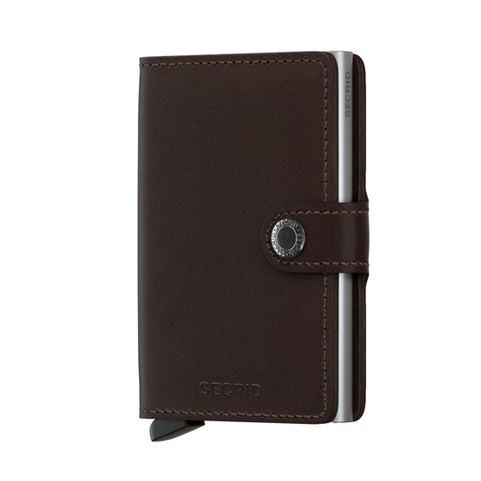 Secrid Miniwallet Dark Brown MO-DARK BROWN