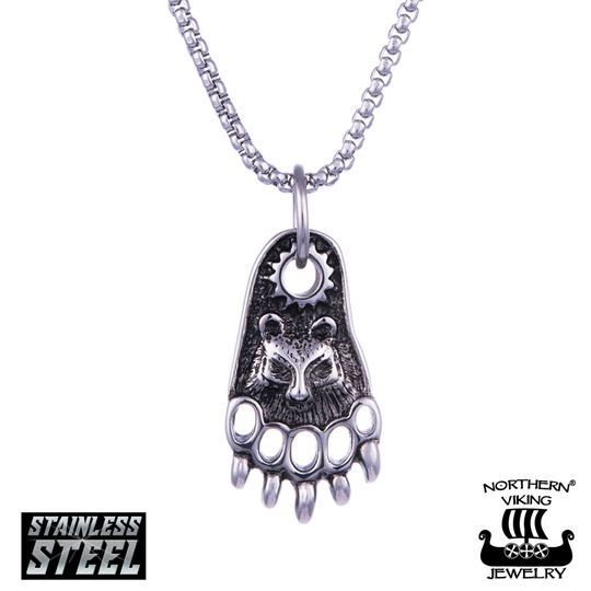 Northern Viking Jewelry Karhu -kaulakoru 50 cm NVJRS102