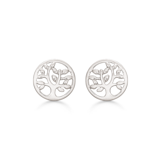 Støvring Design Tree Of Life Rodiumpinnoitettu Hopea Korvakorut 10348035