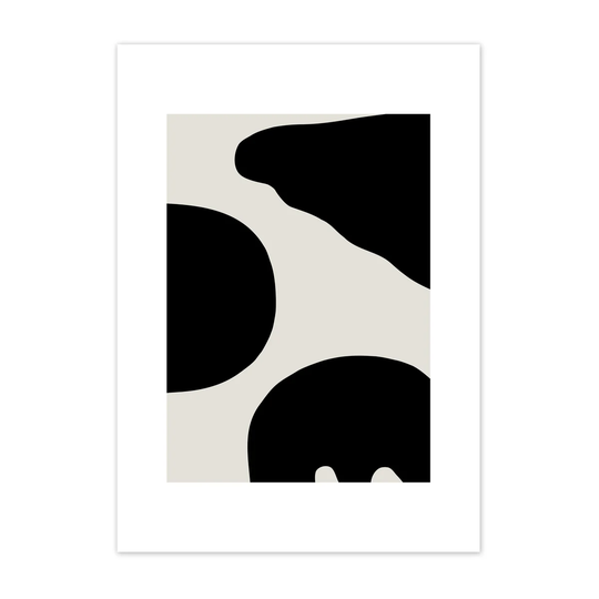 Scandi Living Contour juliste harmaa 50x70 cm
