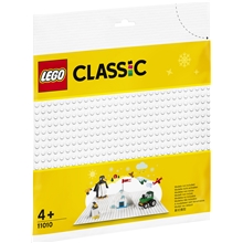 11010 LEGO Classic Valkoinen rakennuslevy