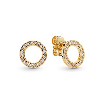 Pandora Shine Circle Stud -korvakorut 268649C01