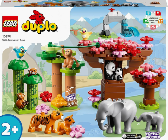 LEGO DUPLO 10974 Aasian Villieläimet