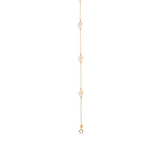 Scrouples Double Heart 8 Karaatin Kulta Rannekoru 602453