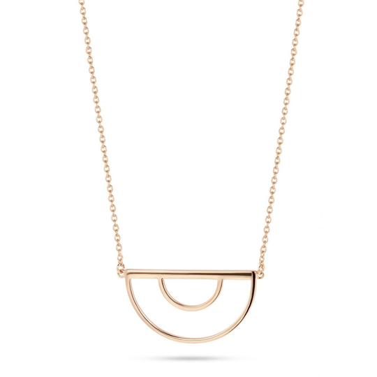 Spirit Icons Reflection Necklace Ruusukullattu Hopea Kaulakoru S10614-45