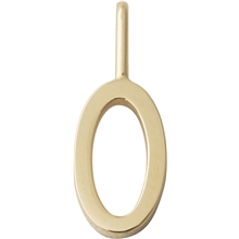 Design Letters Lucky Numbers 10 mm Gold 0-9 No. 000