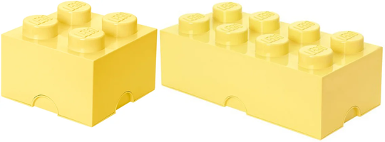 LEGO Laatikkopaketti, Keltainen