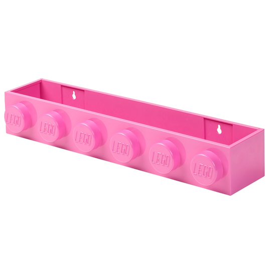 Room Copenhagen Lego Book Rack seinähylly, pinkki