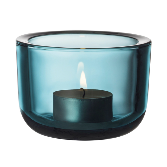 Iittala Valkea kynttilälyhty 60 mm, merensininen