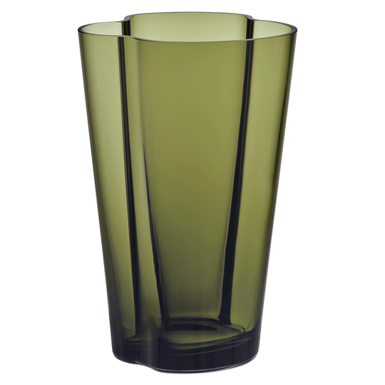 Iittala Aalto maljakko 220 mm, sammaleenvihreä