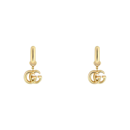 Gucci GG Running korvakorut, keltakultaa, 086YBD58201700100U