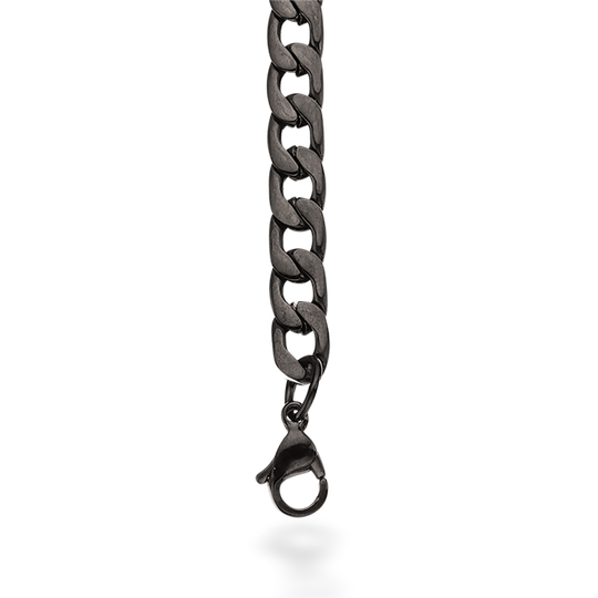 Scrouples Mens Rodiumpinnoitettu Hopea Rannekoru 35681
