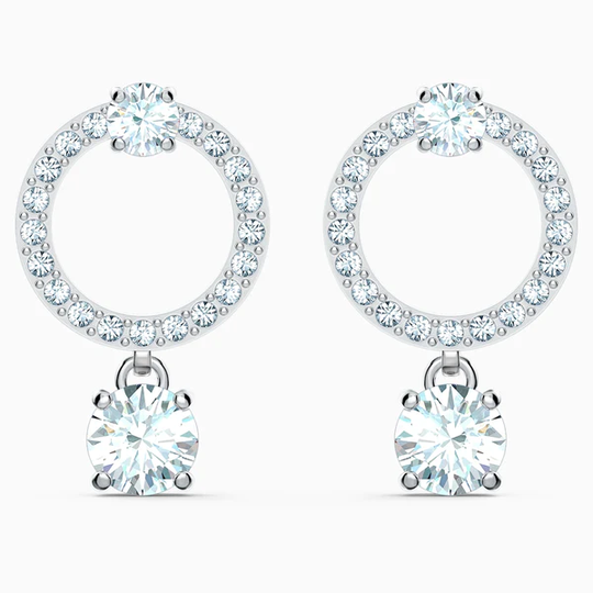 Swarovski Attract Circle korvakorut, kirkas