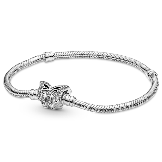 Pandora Butterfly Snake Chain rannekoru 19 cm 590782C01