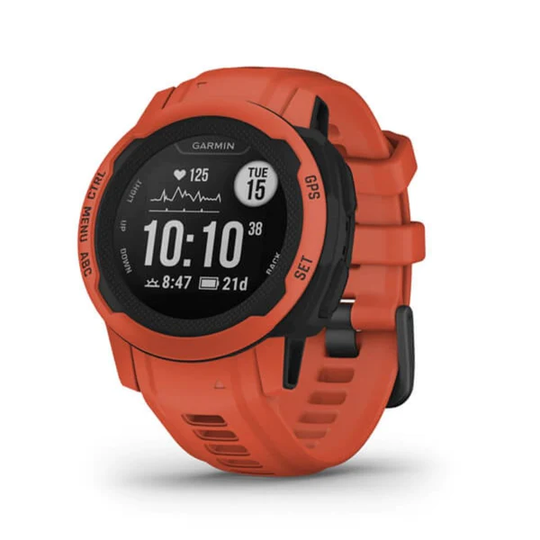 Garmin Instinct 2S poppy, GPS-älykello 010-02563-06