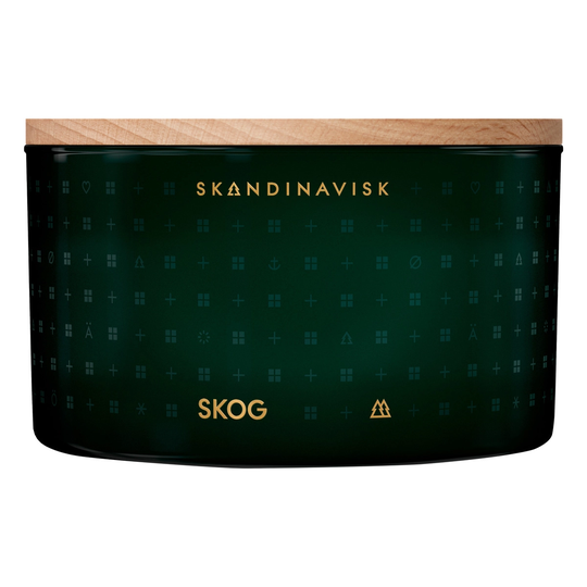 Skandinavisk Tuoksukynttilä kannella, SKOG, 3 sydäntä