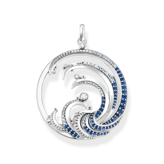 Thomas Sabo Wave riipus, hopeaa, PE930-644-1