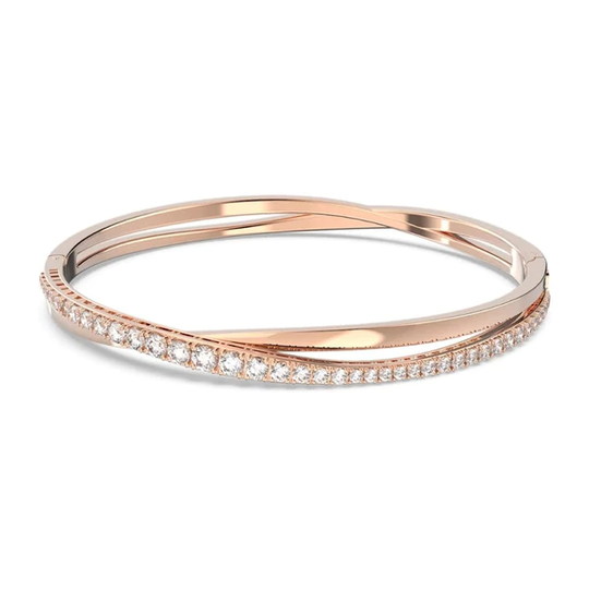 Swarovski Twist kristallirannekoru, ruusukullan värinen