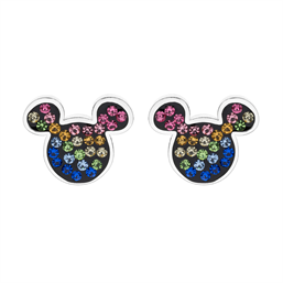 Støvring Design Mickey Mouse Sterlinghopea Korvakorut Ja Zirkonia 10333001