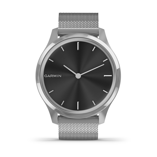 Garmin Vivomove Luxe Premium Silver-Black 010-02241-03