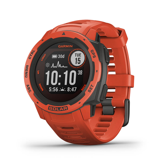 Garmin Instinct GPS Solar Flame Red 010-02293-20