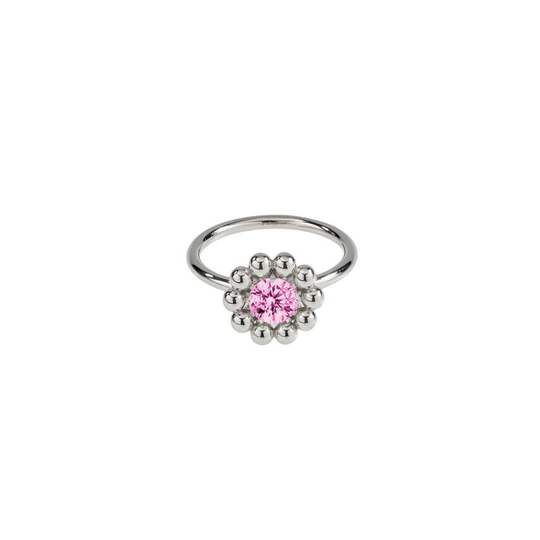 Lumoava Daisy sormus, vaaleanpunainen L52228150000