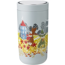 Muumi To Go Click 0,2 L 0.2 litraa Soft sky