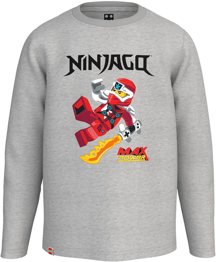 Lego Wear Paita, Grey Melange, Koko 104