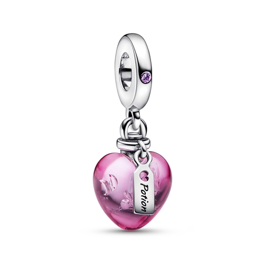 Pandora Moments Love Potion Sterlinghopea Riipus Ja Zirkonia 792509C01