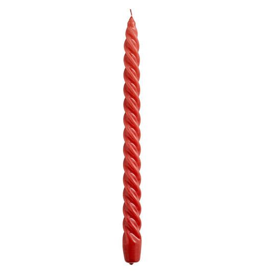 HAY Long Twist kynttilä, burgundi