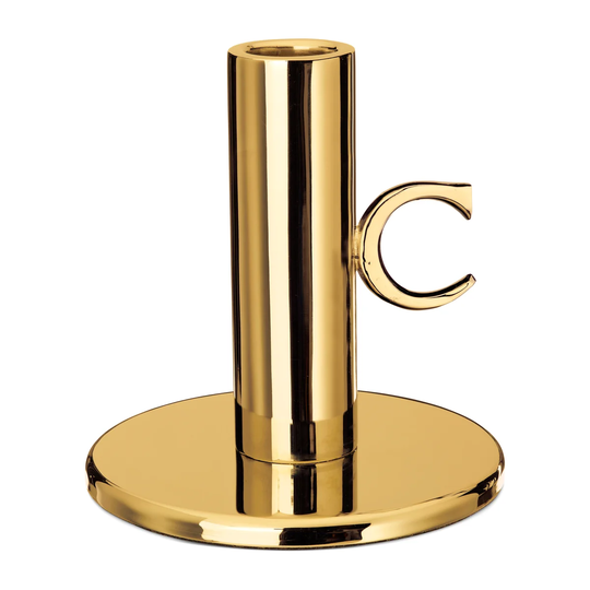 Classic Collection Monogram kynttilänjalka 11 cm Messinki