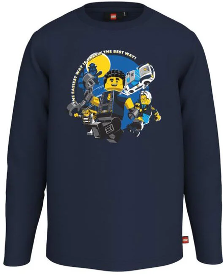 Lego Wear Trikoopaita, Dark Navy, Koko 104