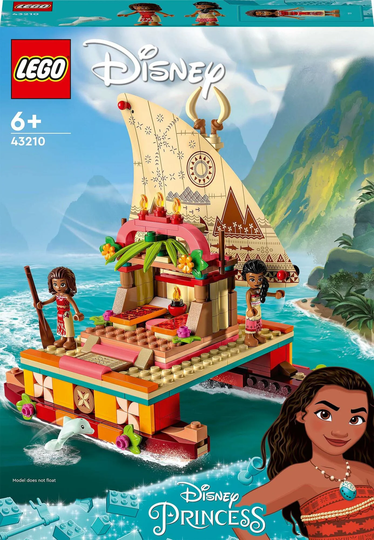 LEGO Disney Princess 43210 Vaianan Purjehdusalus