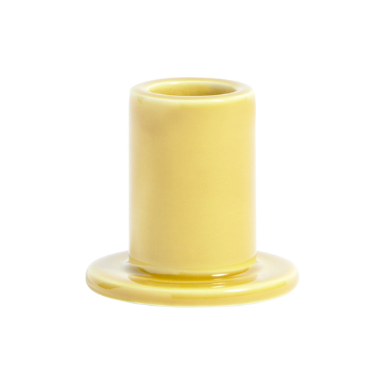 HAY Tube kynttilänjalka, S, sitruuna