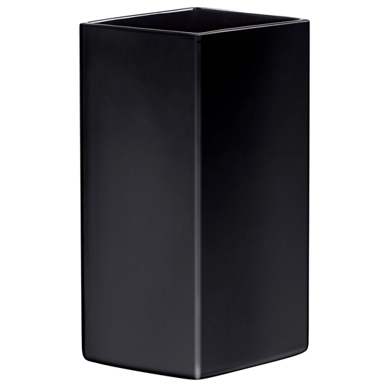 Iittala Ruutu keraaminen maljakko, 330 mm, musta