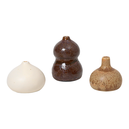 ferm LIVING Komo Mini maljakot, 3 kpl