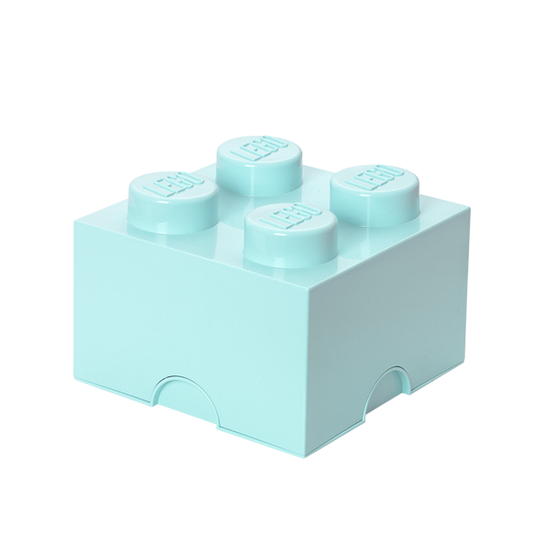 Room Copenhagen Lego Storage Brick 4 säilytyslaatikko, aqua