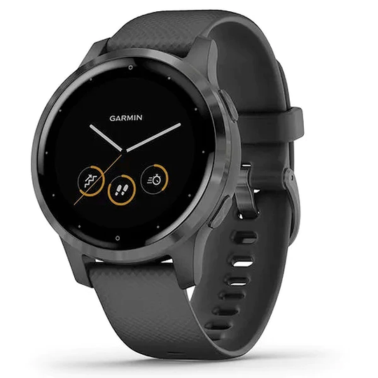 Garmin Vivoactive 4S musta ja tummanharmaa 40 mm, monilajiälykello 010-02172-12