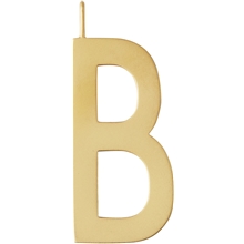 Design Letters Archetype Charm 30 mm Gold A-Z B