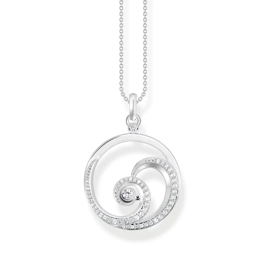Thomas Sabo Wave kaulakoru, hopeaa, KE2143-051-14-L45V