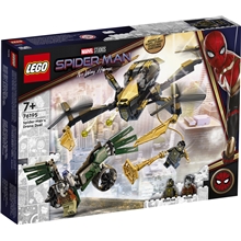 76195 Super Heroes dronekopterien kaksintaistelu