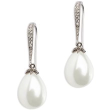 PEARLS FOR GIRLS Queeny Earring White 1 set