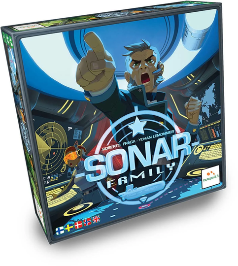 Captain Sonar Family Lautapeli