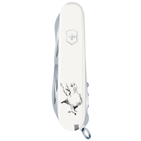 Teemu Järvi Illustrations Victorinox linkkuveitsi, Riekko
